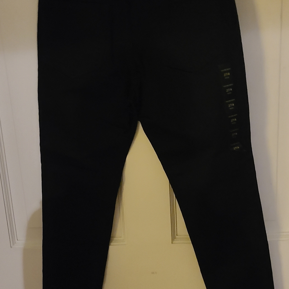 High rise skinny black jeans size 4 petite by Banana Republic